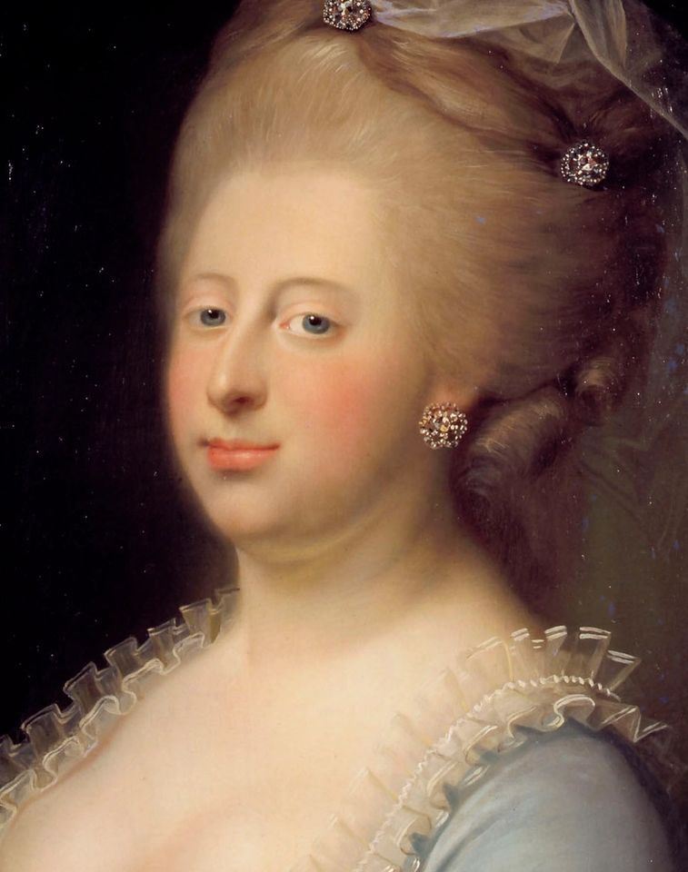 Portrait of Caroline Mathilde