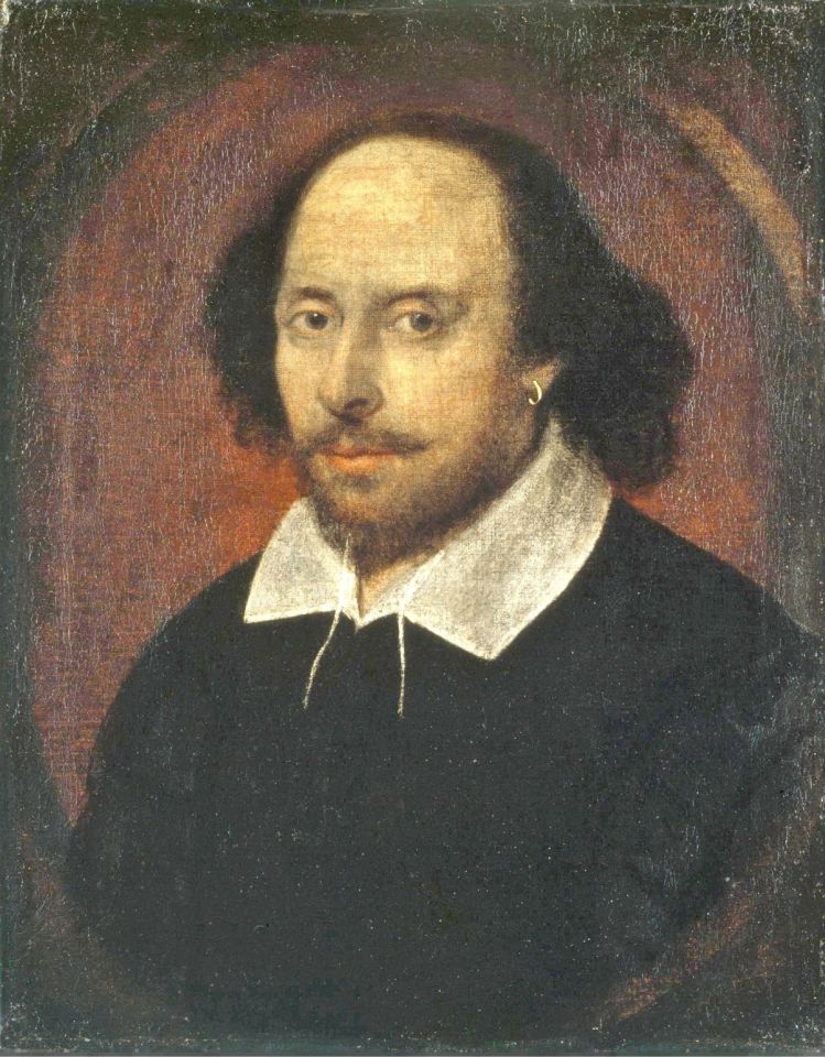 Portræt af William Shakespeare
