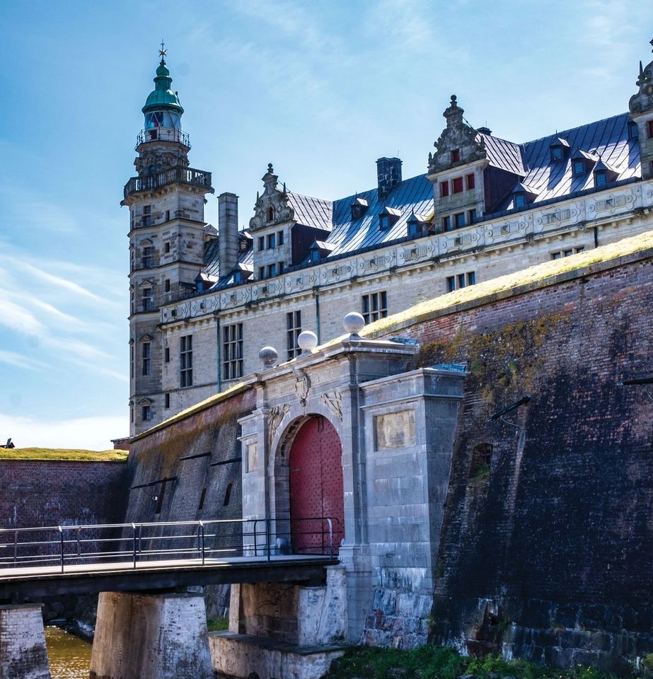 Foto af indgangen til Kronborg